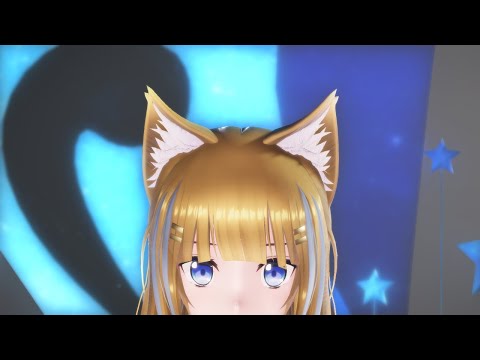 【0261/MMD/VTuber】 オオカミVTuberの吉花こころさんで「イアイア★ナイトオブデザイア - kalon(cover)」