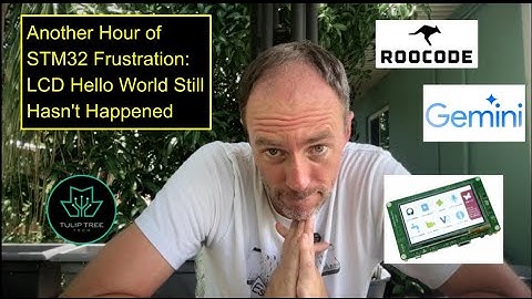 Vibe Coding: Another Hour of STM32 Frustration: LCD Hello World Still Hasn