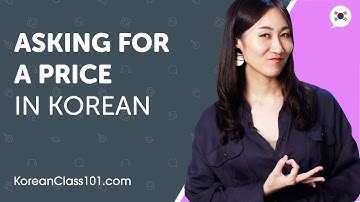 Learn How to Ask for a Price in Korean | Can Do #17