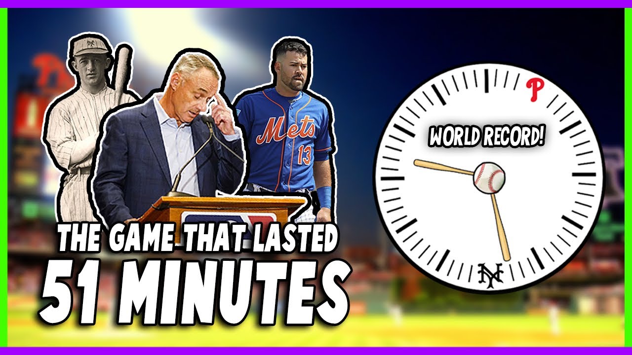 9 Innings in 51 Minutes How to Set the World Record for Fastest MLB