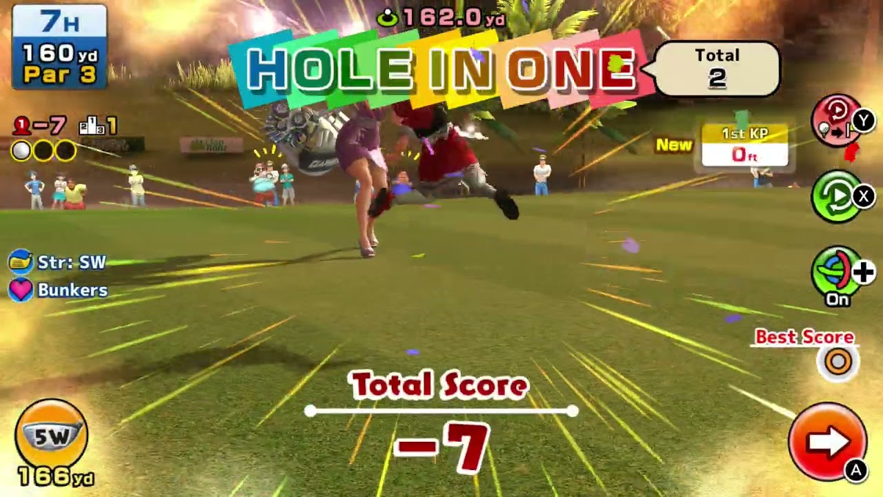 Asian Resort Course Hole 7 // Hole-in-one Replay - Easy Come Easy Golf