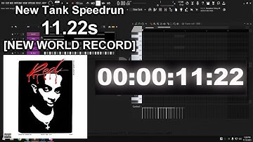NEW TANK SPEEDRUN (11.22s) *NEW WORLD RECORD* (No Midi Files/Controller) [100% ACCURATE]