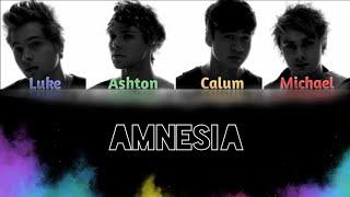 5SOS - Amnesia (Color Coded Lyrics)