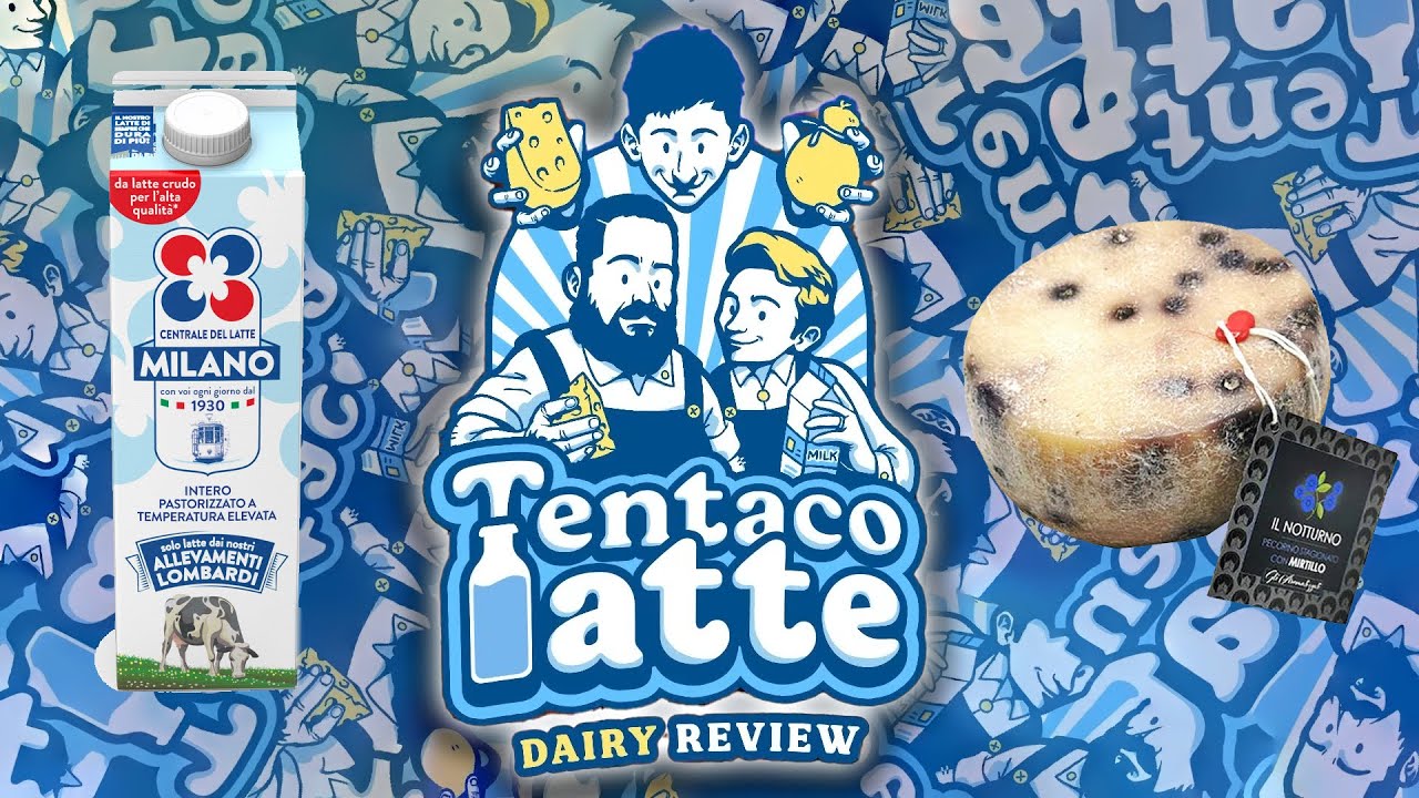 TENTACOLATTE : DAIRY REVIEW  | FORMAGGIO AL MIRTILLO!!!