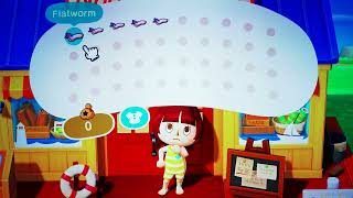 How many BELLS for 5 FLATWORM from Tommy & Timmy, Nooks Cranny, Animal Crossing