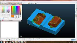 AUTODESK POWERMILL DELCAM  POWERMILL BACKGROUND COLOURS