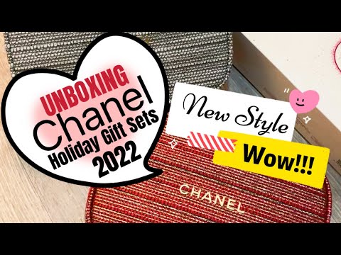 Unboxing CHANEL Holiday 2022 Beauty Collection!! Plus Chanel Gift with  Purchase! 