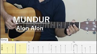 MUNDUR ALON ALON - Fingerstyle Guitar Cover - TAB Tutorial