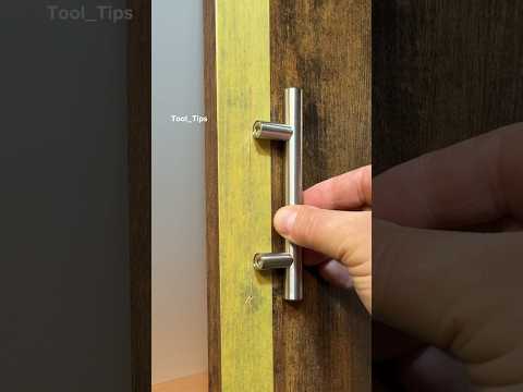 Super Easy Way To Fit Unit Door Handles 👌