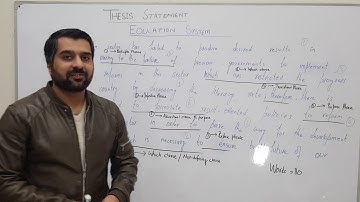 Thesis Statement on System of Education | How To Make A Thesis Statement? | CSP Waqar Hassan|CSS/PMS