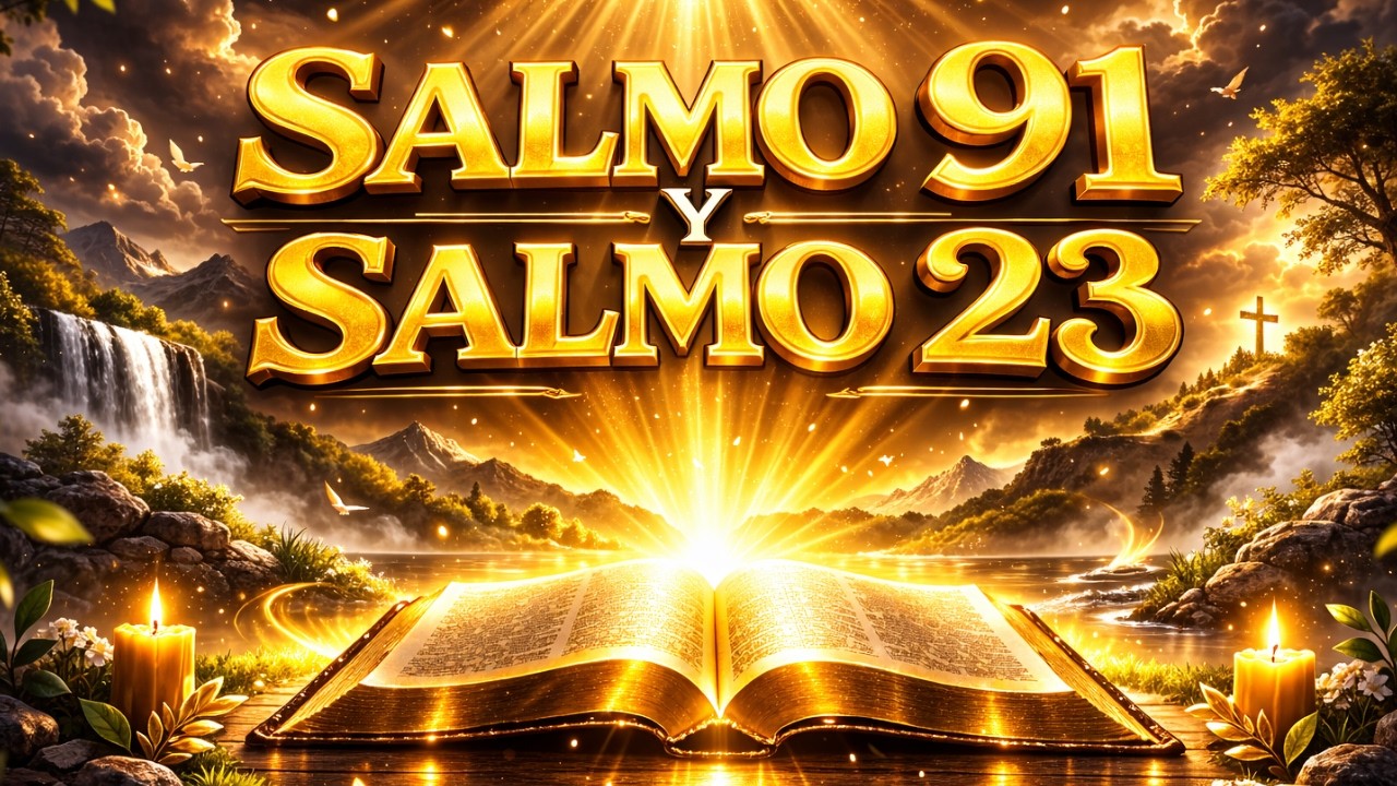 ORACIÓN PODEROSA del DÍA 🌅 SALMO 91 y SALMO 23 — PROTECCIÓN DIVINA PARA ...