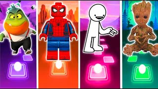 The Bed Guys 🆚 LEGO SPIDER MAN 🆚 MIGARTION 🆚 Groots 🎶 Who is best