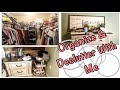 DECLUTTER AND ORGANIZING | MASTER BEDROOM | CLOSET