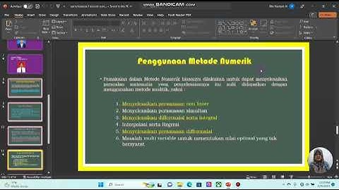 Penerapan Metode Numerik Dalam Kehidupan Sehari Hari Terutama Dalam  Bidang Teknologi
