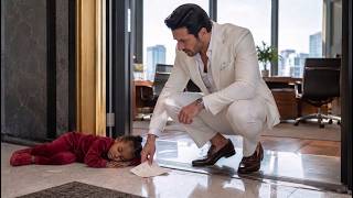 The Billionaire Found His Maid’s Toddler Sleeping Outside His Office — Then He Saw Her Note