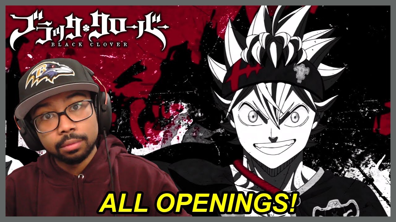 Black Clover Openings (1-13) REACTION!
