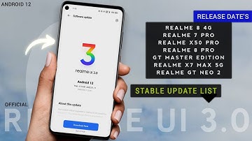 Realme UI 3.0 Stable Update Device List | New Updates | March & April 2022 Release Dates |