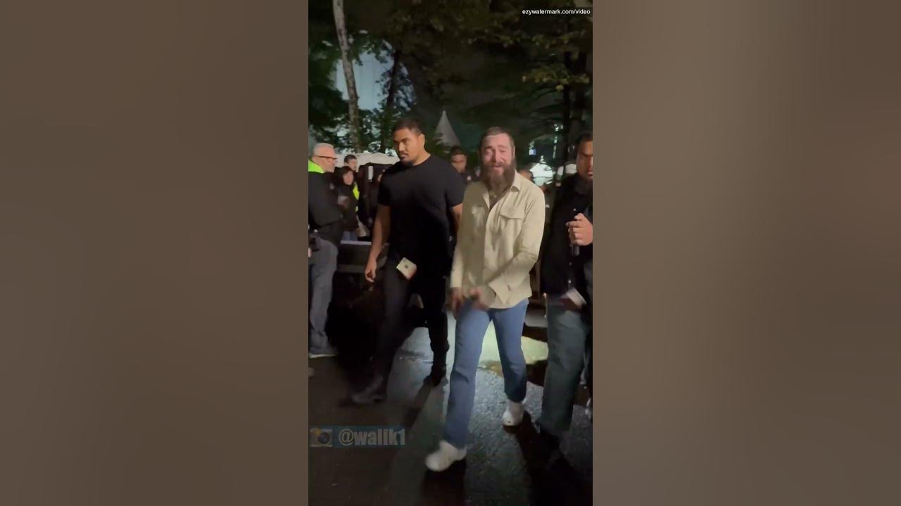 POST MALONE Backstage Global Citizen Festival NYC