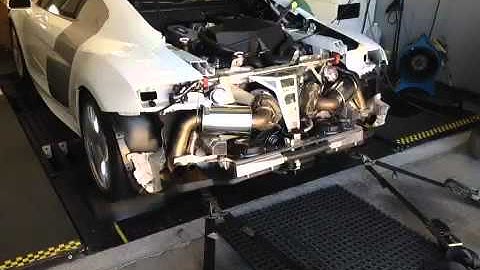 AMS ALPHA Performance Audi R8 V10 Twin Turbo Dyno clip