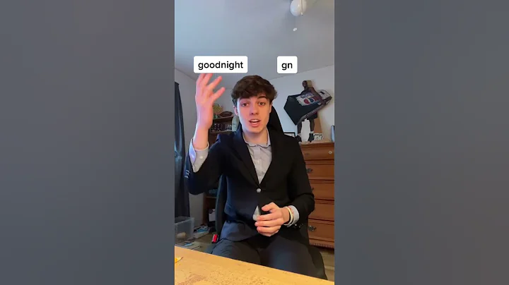 What is the difference between goodnight and gn? #shorts