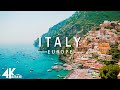 FLYING OVER ITALY (4K UHD) - Relaxing Music Along With Beautiful Nature Videos - 4K Video Ultra HD