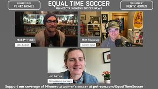 LIVE with new Minnesota Aurora FC Head Coach Jen Larrick! Presented by Pentz Homes!