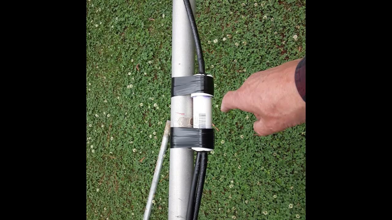 DB224 antenna ham conversion view of antenna details VIDEO 3 of 3