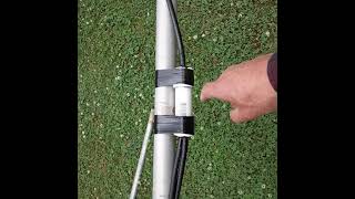 DB224 antenna ham conversion -  view of antenna details- VIDEO 3 of 3