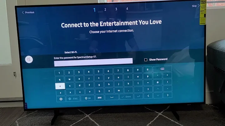 Samsung Smart TV  How to Setup step by step UHD AU8000 Series for More details wa.me/+447950343246