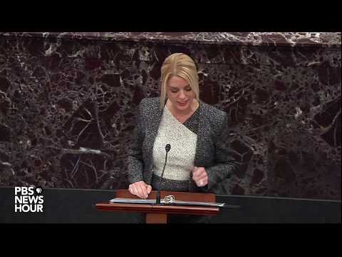 WATCH: Pam Bondi argues Biden corruption concerns are legitimate | Trump impeachment trial