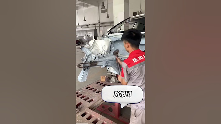 Mirar esta reparación, golpe frontal con chasis muy afectado Lo repararíais? #autos #coches #taller