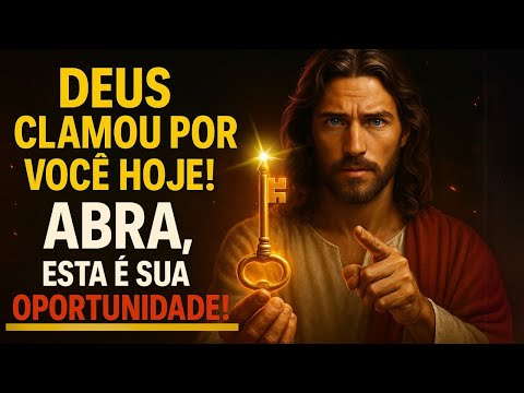 🙌 DEUS DIZ: HOJE TE PROCUREI EM SILÊNCIO… ABRA COM FÉ!
