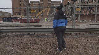 Demolition underway at Louisville's abandoned Urban Government Center