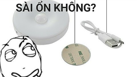 Đèn cảm biến chuyển động dùng pin》 Thập Cẩm review