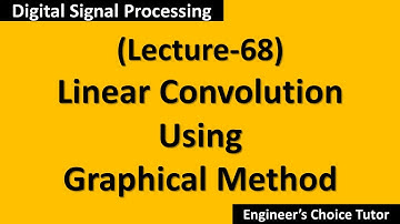 Linear Convolution Using Graphical Method(DSP Lecture-68)