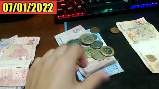 MEU LUCRO VENDENDO NO SEMAFORO 50 REAIS DE CAIXINHA