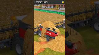 Overload Harvesters With Seeds #fs18 #varalshorts #tendingshorts #newshort #shorts #short #gamingsho