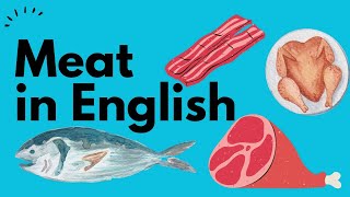 Meat in English | Red meat?? | English Vocabulary