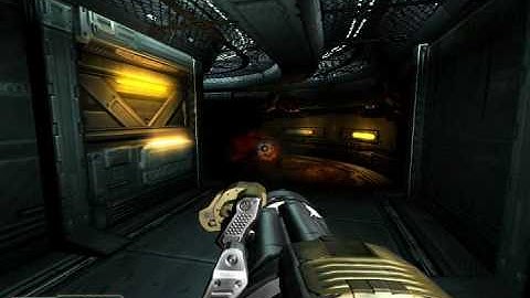 Doom 3 Nightmare Playthrough - Level 23 Central Server Banks (Part 1)