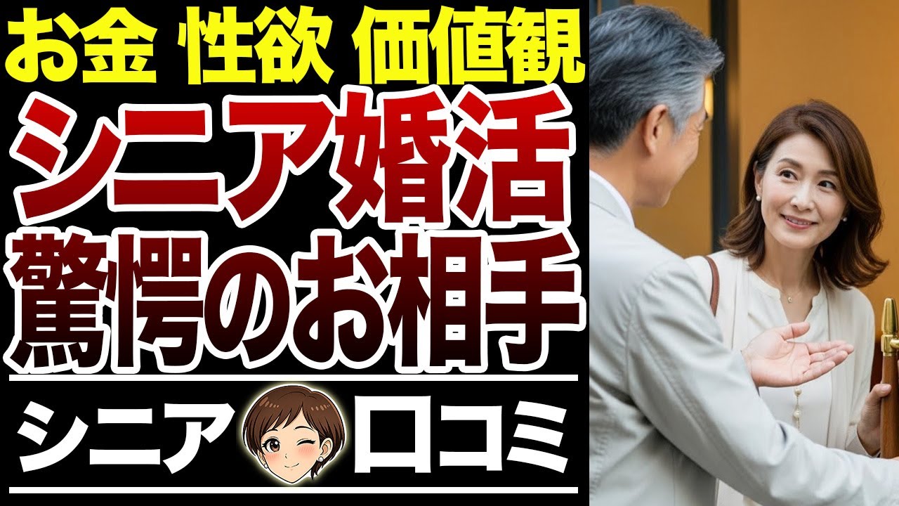 【シニア婚活】金銭・性欲・本性見えてドン引き…素敵な人だと思ったのに泣【シニア口コミ15件】