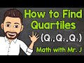 Quartiles Explained: Lower Quartile, Median, and Upper Quartile | Math with Mr. J