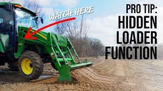 DO YOU KNOW ABOUT THIS LOADER FUNCTION? WE'LL TEACH YOU ALL ABOUT IT.