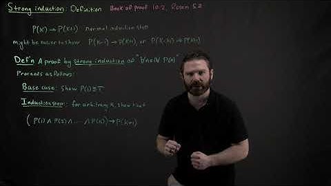 Strong induction definition