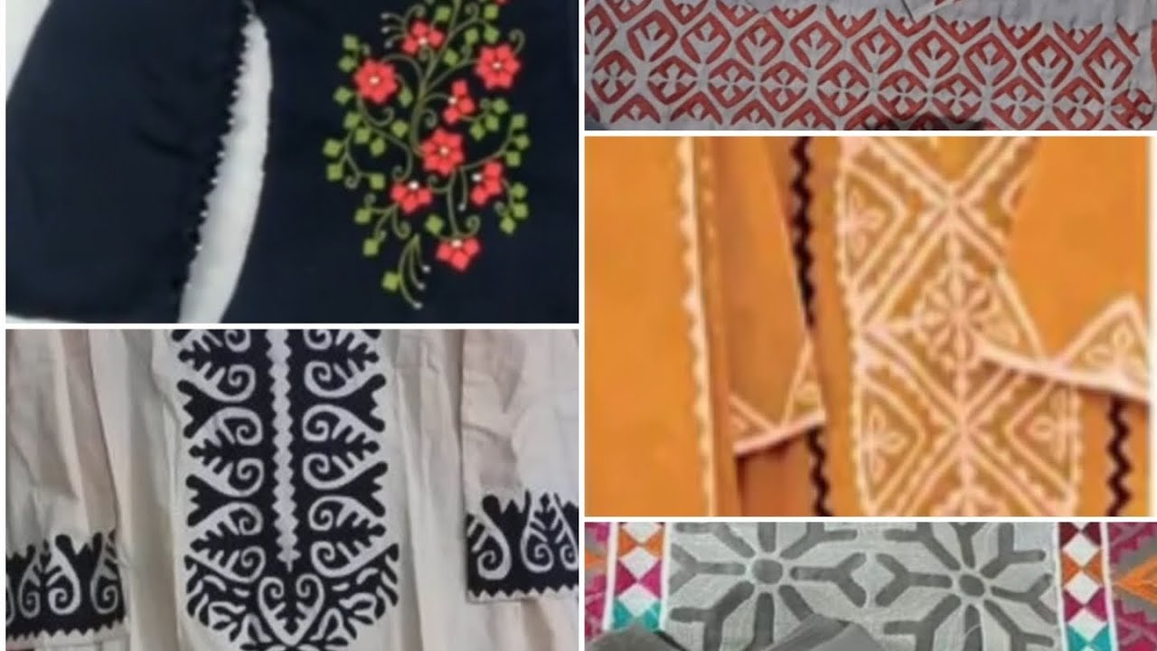 How to make Applique work ,Patti work, cut work Sindhi Tuk work