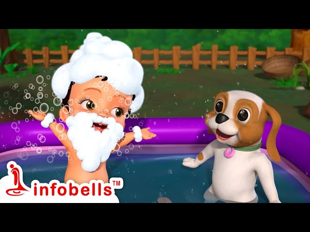 আমি স্নান করতে ভালোবাসি - Bath time Song | Bengali Rhymes for Children | Infobells