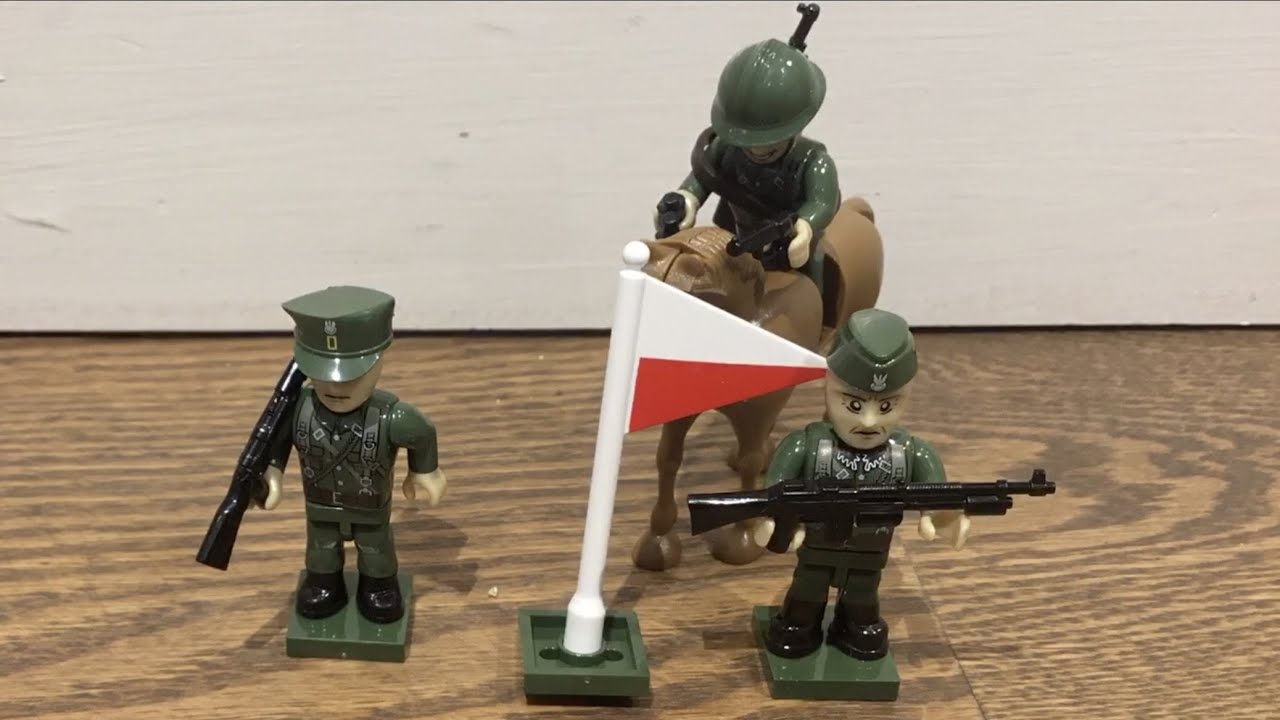 LEGO S.M.B.: COBI 2049 - Polish Army 1939 | Stop Motion