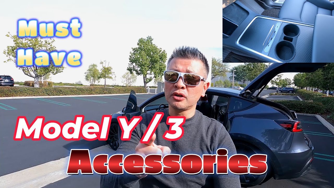 Best Tesla Accessories for 2023, Watch this before you waste money! #modely  , #model3 