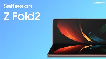 How to take a selfie with Flex Mode on Galaxy Z Fold2 | Samsung US