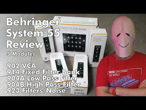 Penishead plays Behringer System 55 Eurorack 902, 904A, 904B, 914, 923 Modules