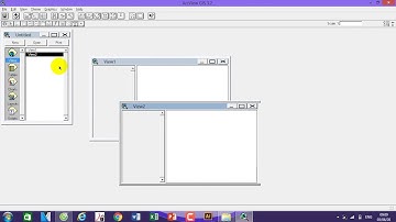 Mở chương trình Arc View GIS 3.2